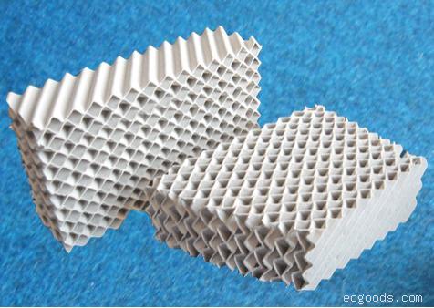 陶瓷波纹板填料