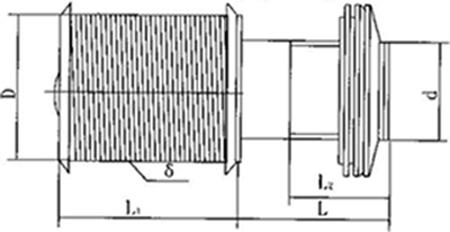 HL不锈钢梯形绕丝管式单头水帽
