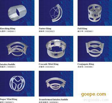 金属填料系列-扁环、鲍尔环、共轭环、阶梯环、矩鞍环、拉西环、纳特环等