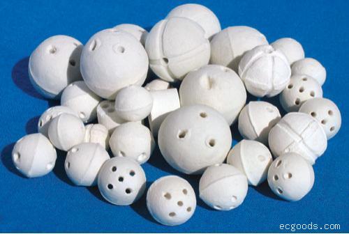 开孔瓷球、多孔瓷球