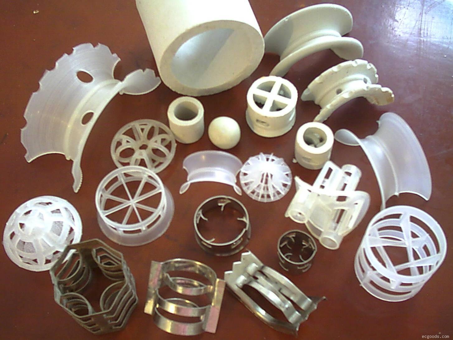 塑料、金属质的工业化工填料