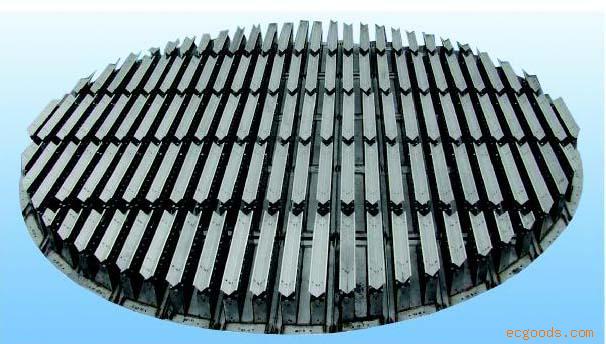 槽盘式气液分布器