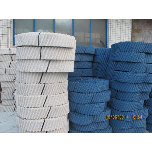 高温冷却塔填料 斜交错冷却塔填料