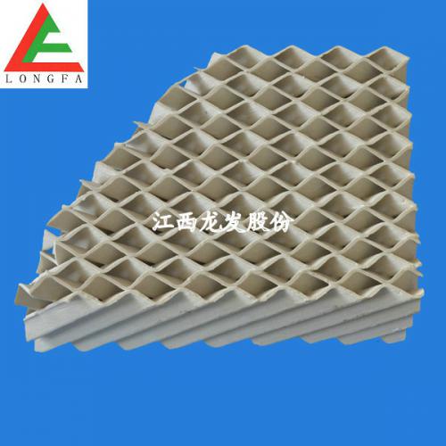 陶瓷波纹填料规整填料