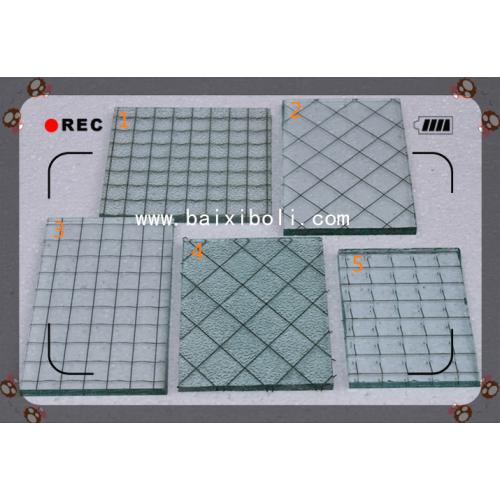 防火夹丝防爆玻璃