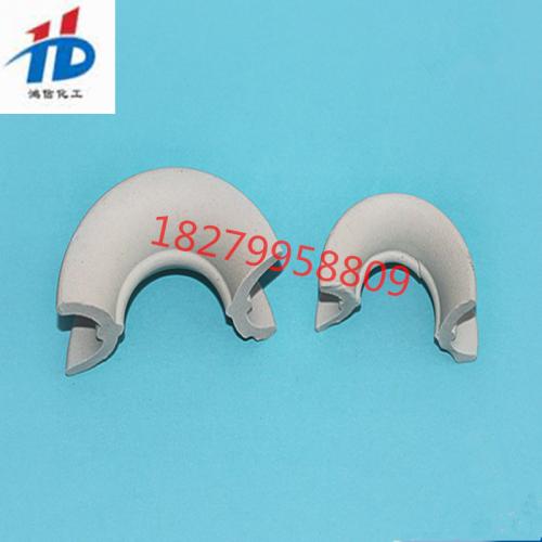 陶瓷矩鞍环填料 陶瓷散堆填料 化工 环保