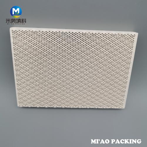 红外线蜂窝陶瓷燃烧板 陶瓷板 多孔 132x92x13mm