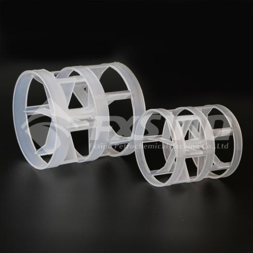 PP塑料散堆填料 鲍尔环填料 聚丙烯鲍尔环填料