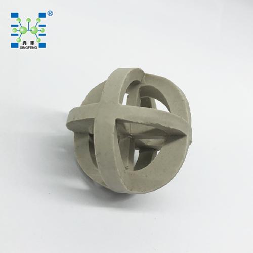 陶瓷花球填料 陶瓷十字球形环填料 陶瓷十字球填料