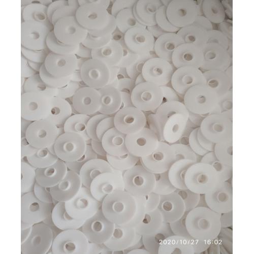 绝缘特氟龙凸台垫片四氟隔离套管PTFE绝缘垫片