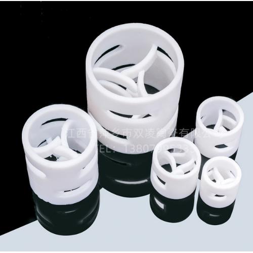 四氟PTFE鲍尔环填料