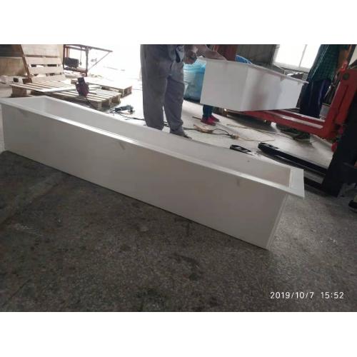 定制防腐耐酸碱特氟龙水槽PTFE四氟水箱